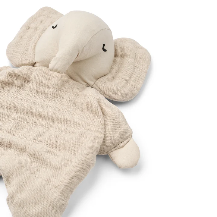 LIEWOOD - Amaya Kuscheltuch Elefant, sandy