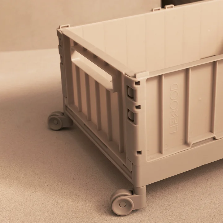 LIEWOOD - Weston Aufbewahrungsbox mit Rollen, sandy