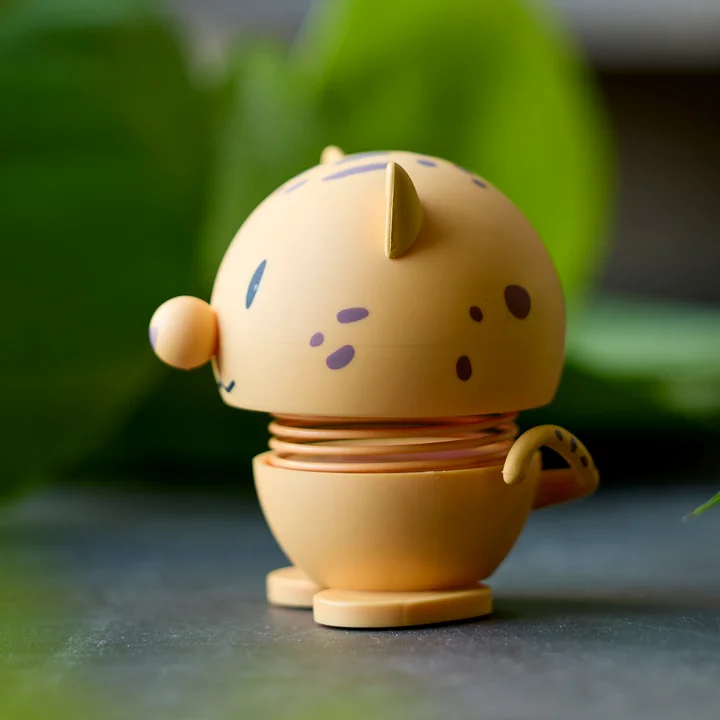 Hoptimist - Soft Leopard, Small, gelb