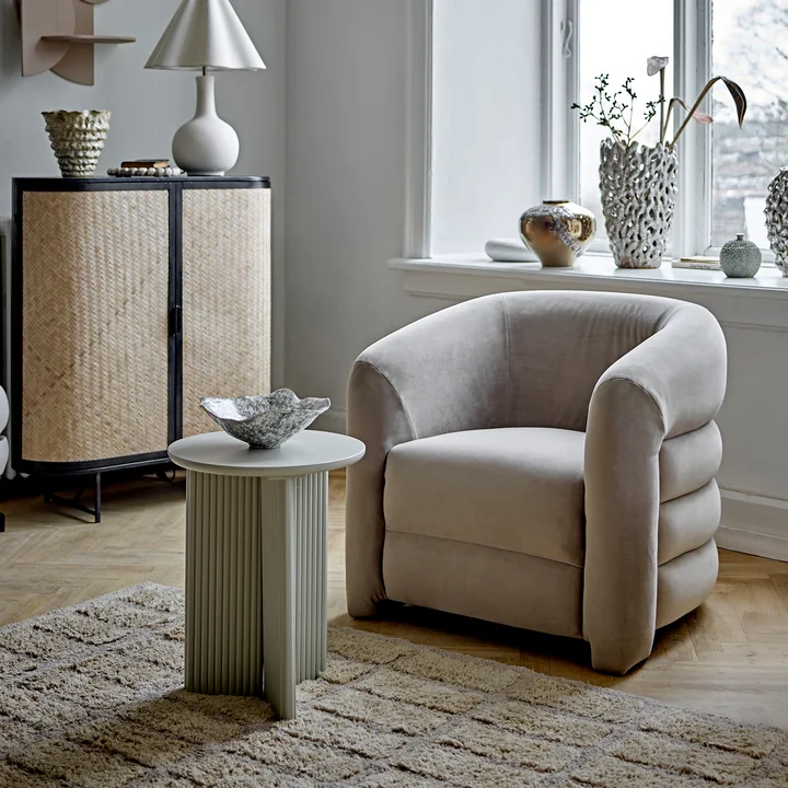 Bloomingville - Edith Beistelltisch, weiß