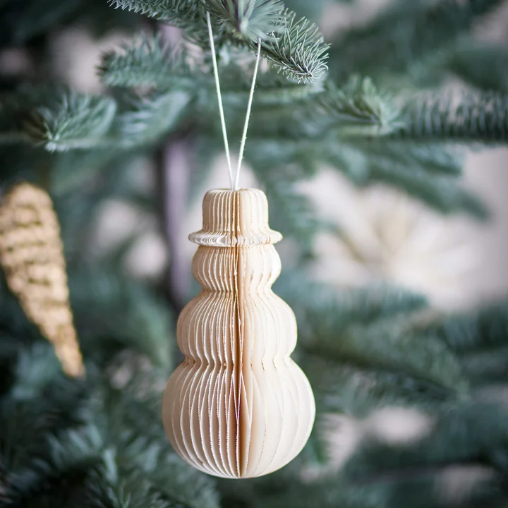 Bloomingville - Felip Weihnachtsornament, weiß