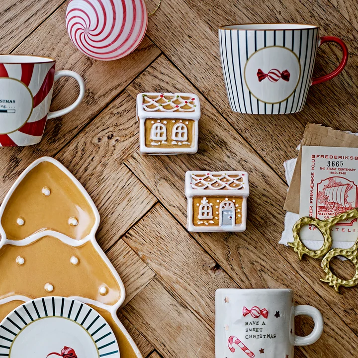 Bloomingville - Ginnie Salz- und Pfefferstreuer, braun (2er- Set)