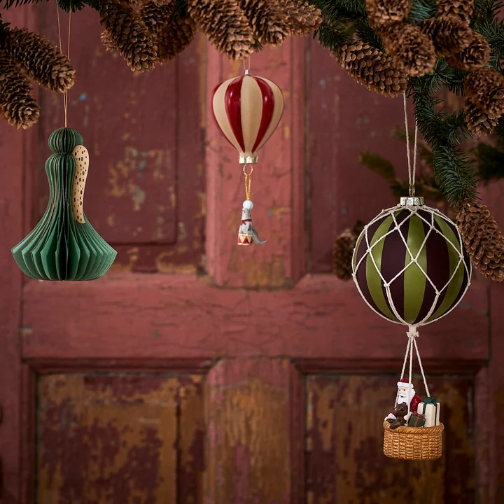 Bloomingville - Hettie Weihnachtsornament, rot