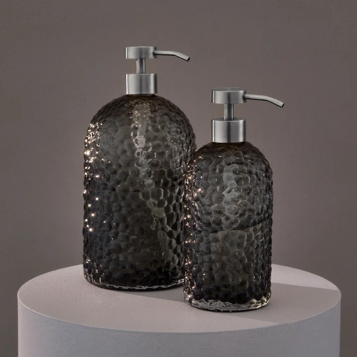 AYTM - Arura Seifenspender, schwarz / silber