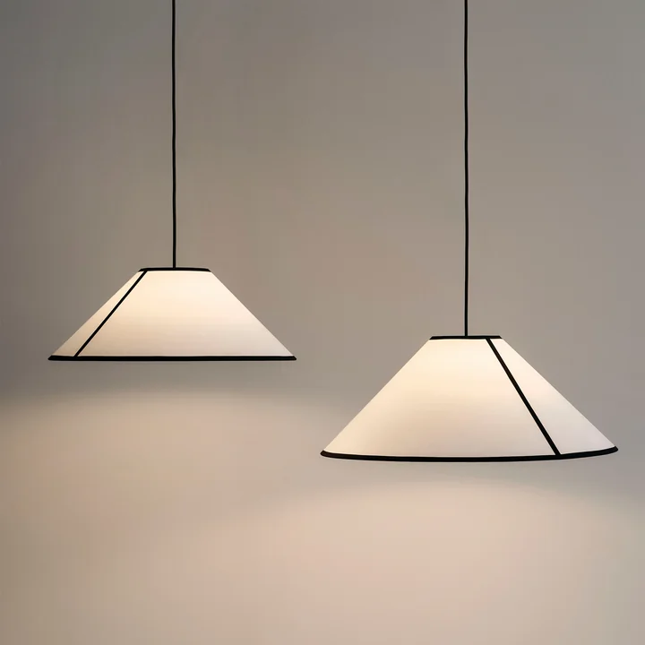 HAY - Ava Cone Pendelleuchten, weiß