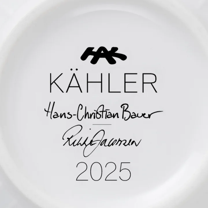 Kähler Design - Hammershøi Christmas 2025 Becher mit Henkel, 33 cl, weiß