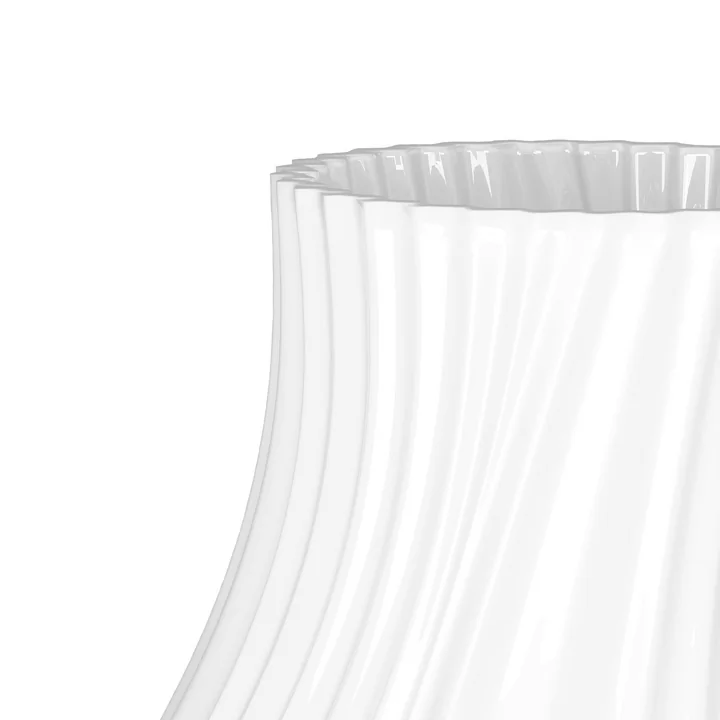 Lyngby Porcelæn - Twist Vase, weiß