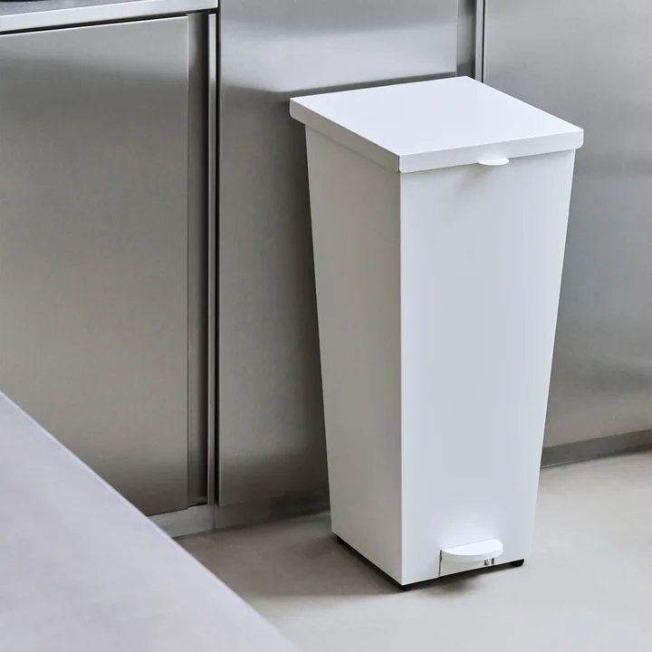 HAY - Loop Mülleimer, 58L, weiß