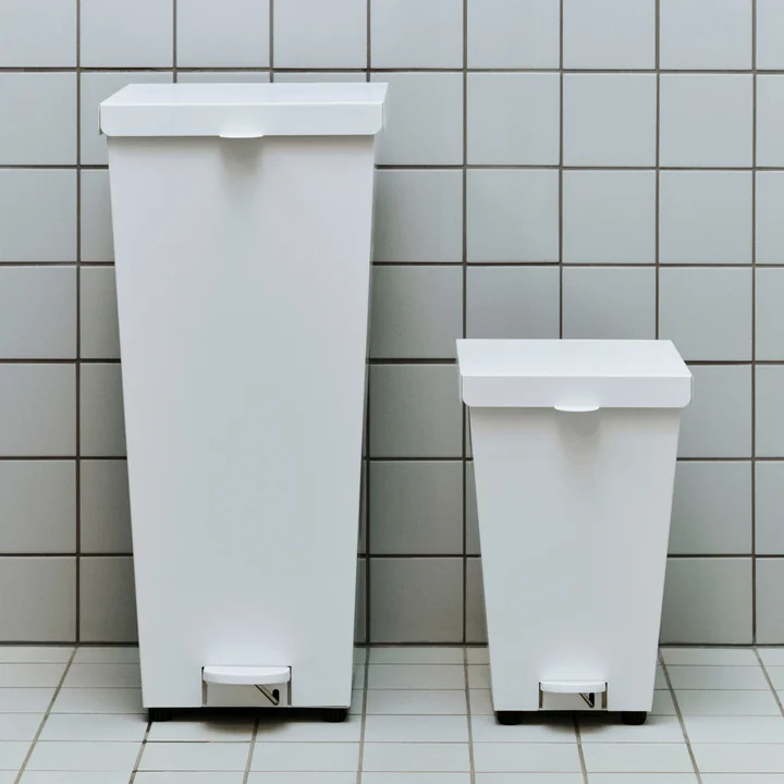 HAY - Loop Mülleimer, weiß