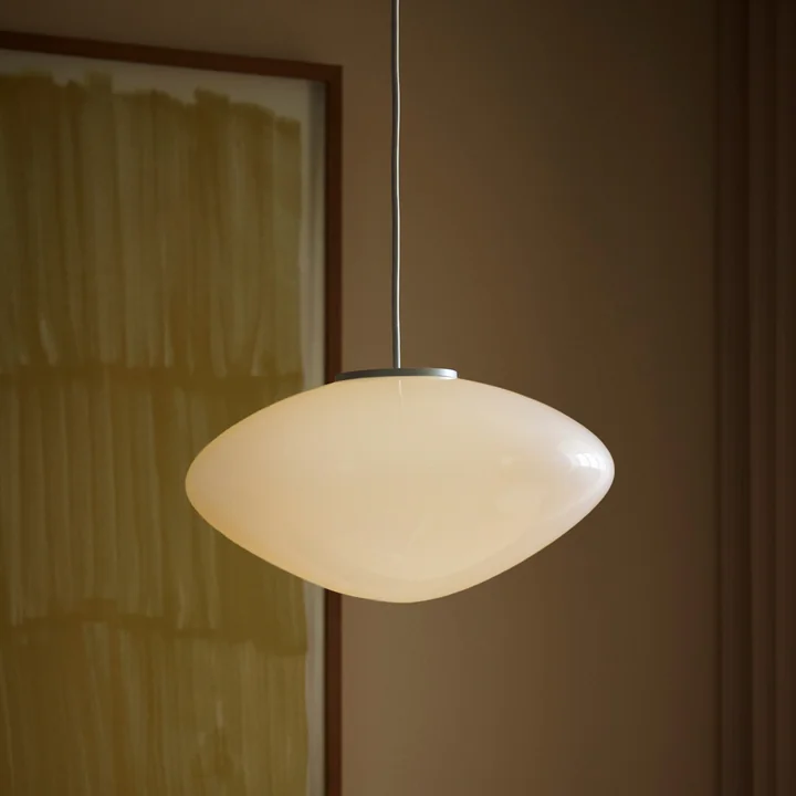 &Tradition - Mist AP20 Pendelleuchte, Ø 56 cm x H 29 cm, matt weiß