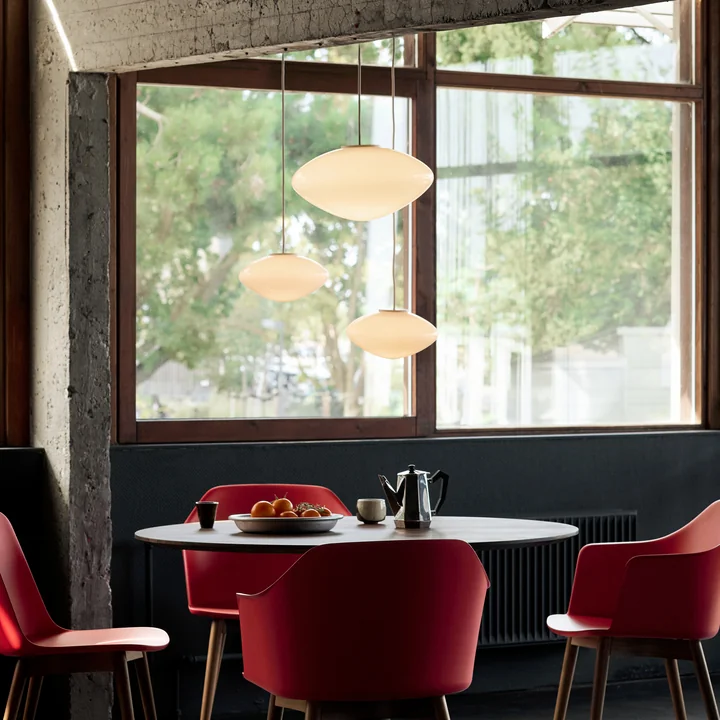 &Tradition - Mist Pendelleuchte, matt weiß