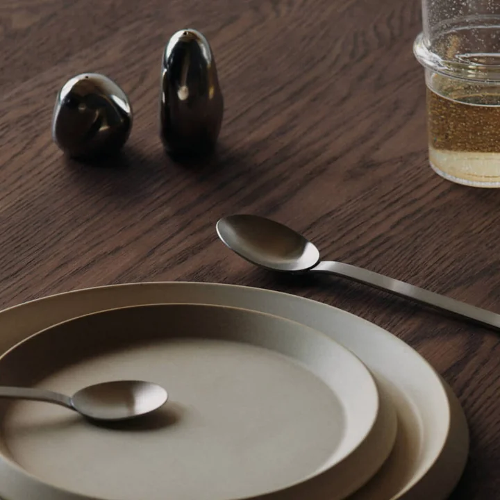 Ferm Living - Orevo Salz- und Pfefferstreuer, Edelstahl (2er Set)