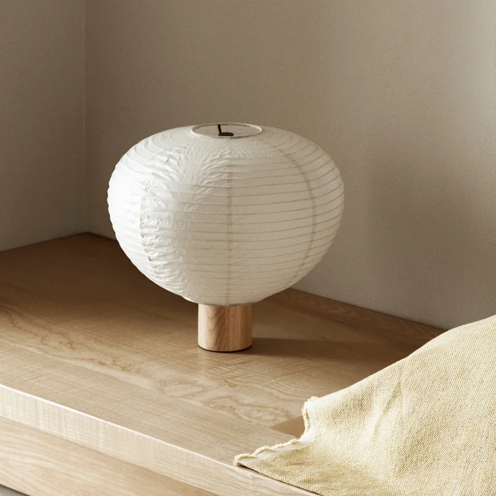 Blomus - Kami Tischleuchte, Ø 32 x 31 cm, Eiche