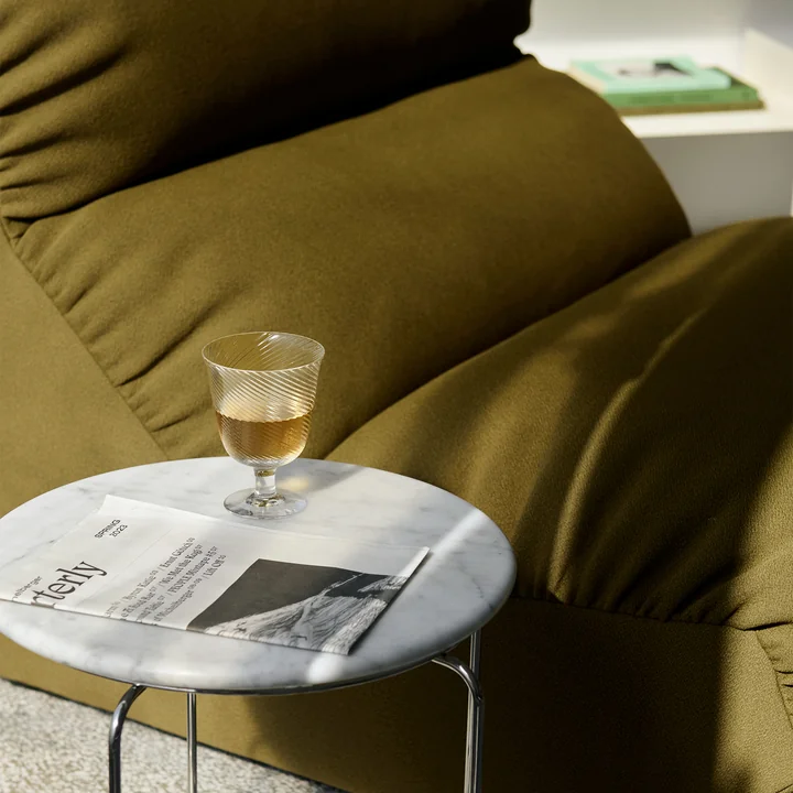 &Tradition - Hi Lo AV54 Einzelmodul, Sessel, grün (Stoff Kvadrat Mylla 0971)