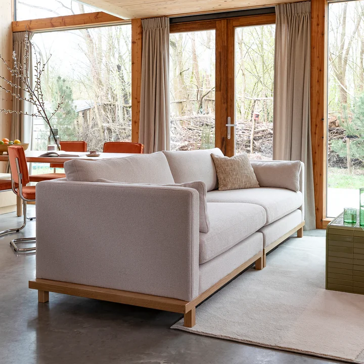Zuiver - Blossom Sofa, 3-Sitzer, sand