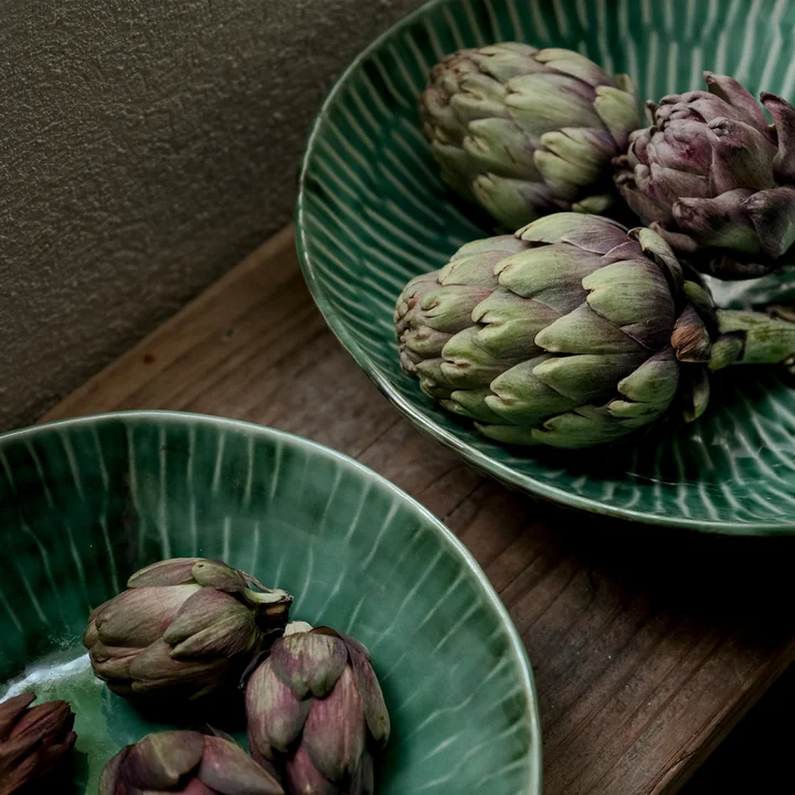 Serax - Verde Lanza Servierteller M, grün 