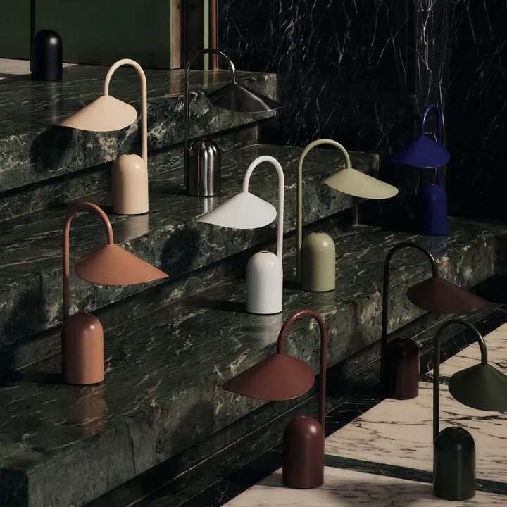 Ferm Living - Arum Akku LED-Tischleuchten