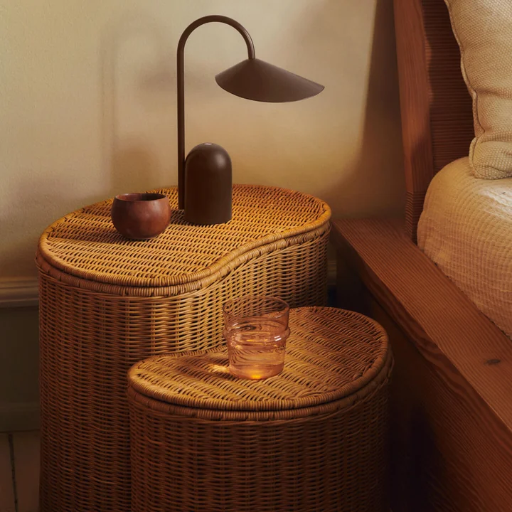 Ferm Living - Willora Aufbewahrungskorb, natur (2er Set)