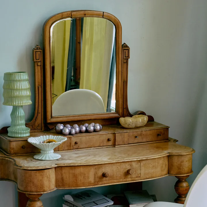 HKliving - Glasschale, oyster