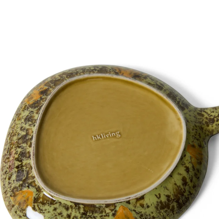 HKliving - 70's Servierplatte; 18 x 30,5 cm, fjord