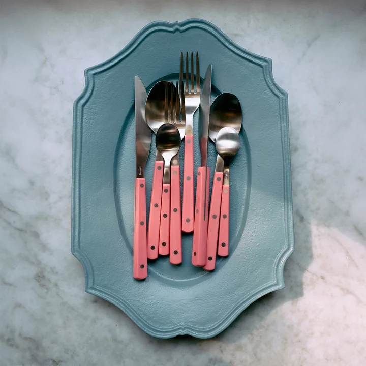 HKliving - New Classics Serviertablett, 35,5 x 24,5 cm, soft blue