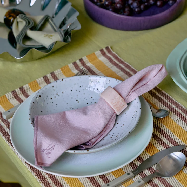 HKliving - Serviettenringe, sunrise (4er-Set)