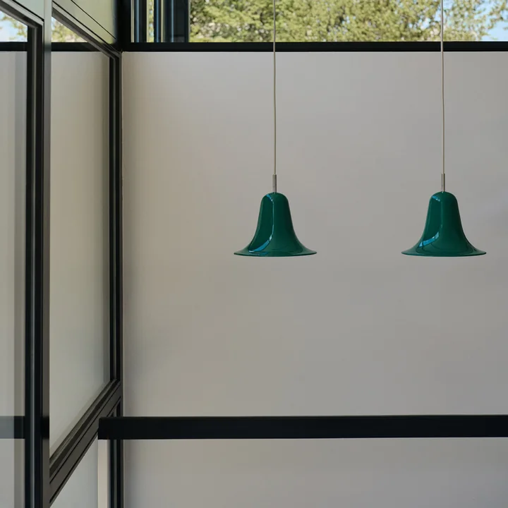 Verpan - Pantop Pendelleuchte, Ø 23 cm, dark teal