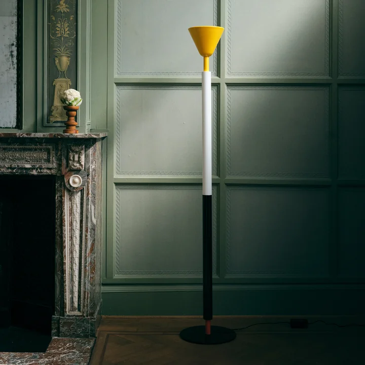 Petite Friture - Pyl LED Stehleuchte, H 180 cm, mehrfarben