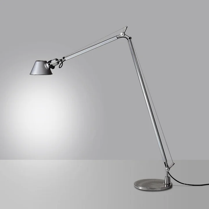 Artemide - Tolomeo Lettura LED-Leseleuchte, Ø 15 cm, alusilber