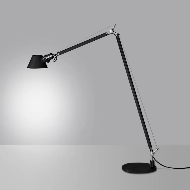 Artemide - Tolomeo Lettura Leseleuchte, Ø 18 cm, schwarz