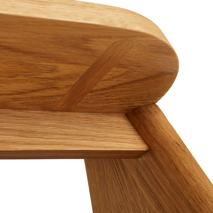 HAY - Butler Hockerleiter, Eiche geölt, Detail