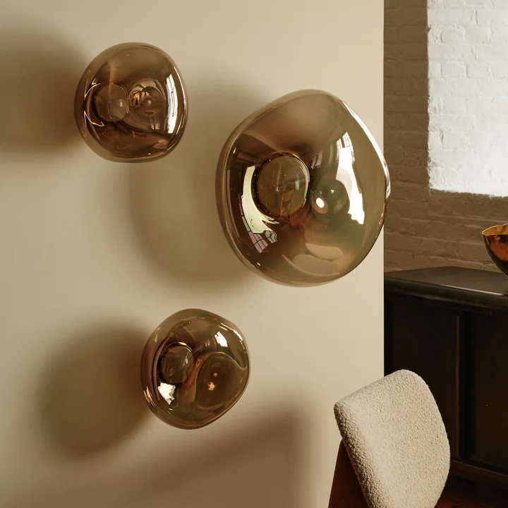 Tom Dixon - Melt LED Wandleuchte / Deckenleuchte, bronze