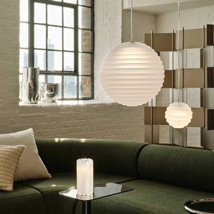 Tom Dixon - Press LED Pendelleuchte Sphere, matt