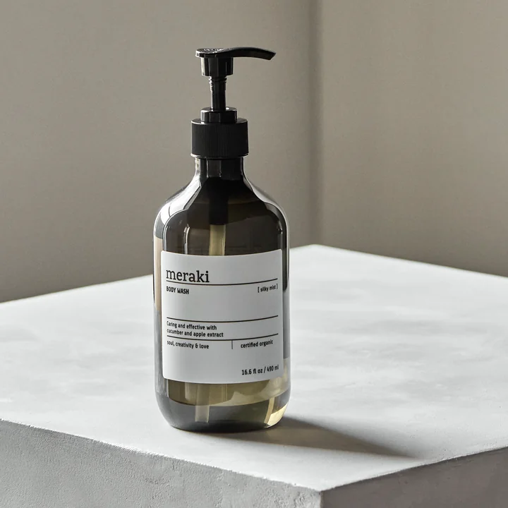 Meraki - Body Wash, Silky mist, 490 ml