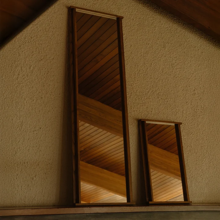 Frama - Symmetry Spiegel L und S, Esche honey