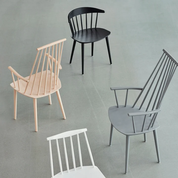 HAY - J110 Chair, natur und grau