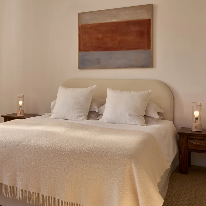 Tala - The Muse Akku-Tischleuchte, setting plaster pink (Tala x Farrow & Ball)