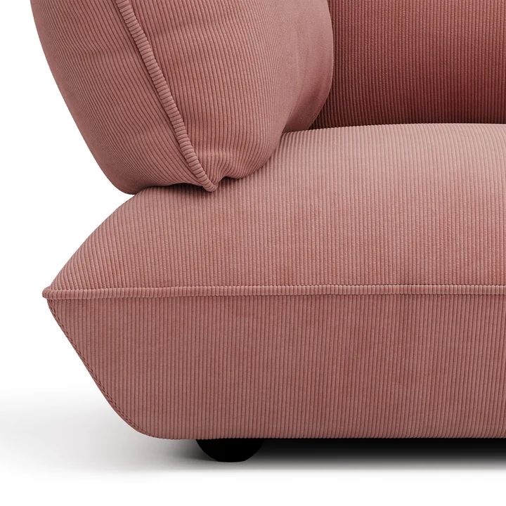 Fatboy - Sumo Eck-Modul links, soft pink (Cord)