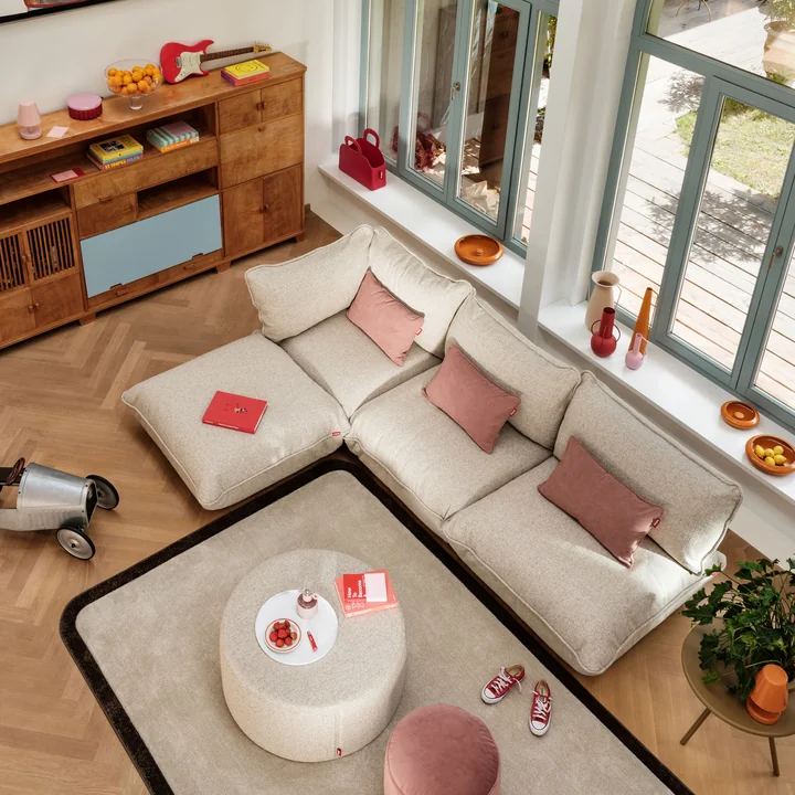 Fatboy - Sumo, creme (Bouclé), Ambiente