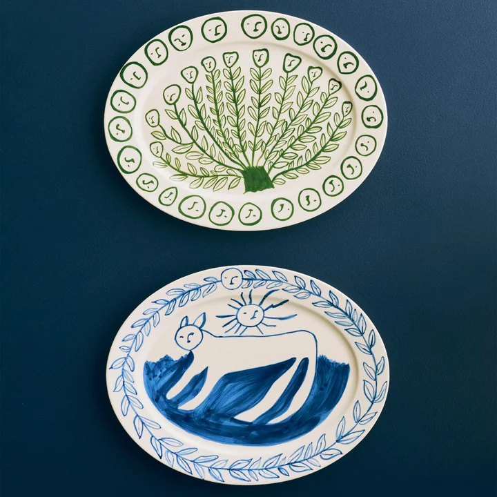 HAY - La Pittura Servierplatten, oval