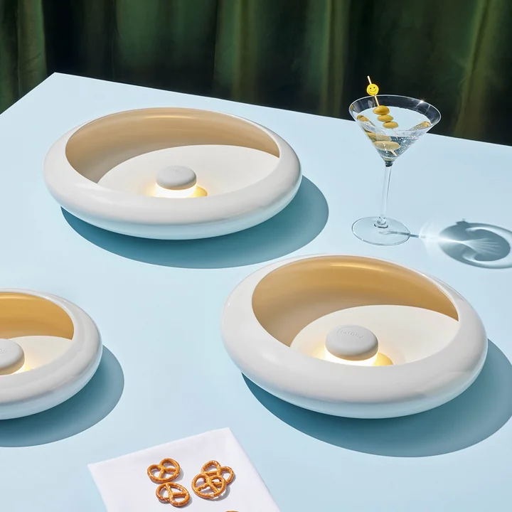 Fatboy - Oloha Trio Schale mit LED Akkuleuchte