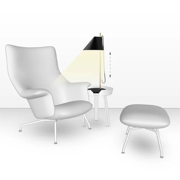 Tischleuchte als Leseleuchte