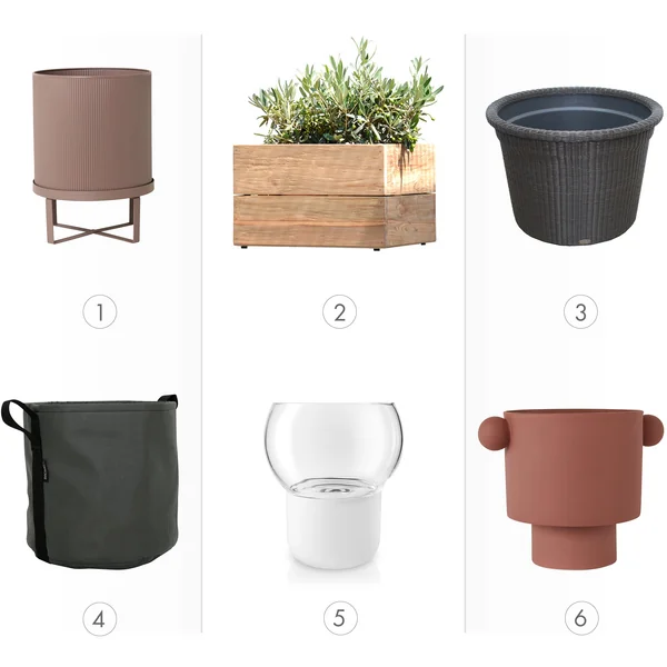 Blumentöpfe - Materialien