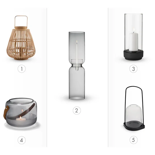 Windlichter und ihre Materialien