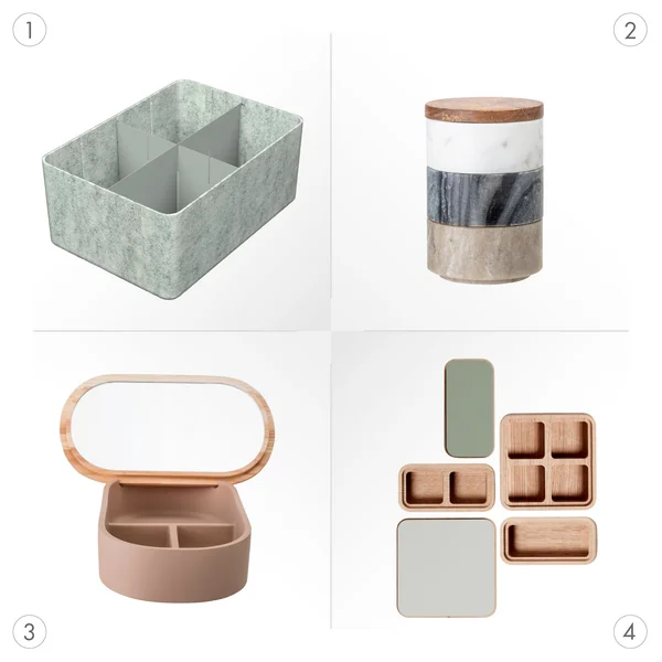 Aufbewahrungsboxen mit Extras