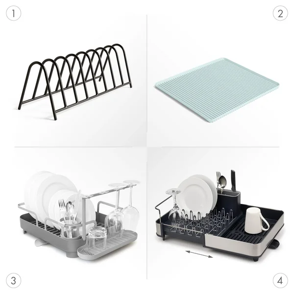 Abtropfgestelle: praktische Helfer für den Abwasch