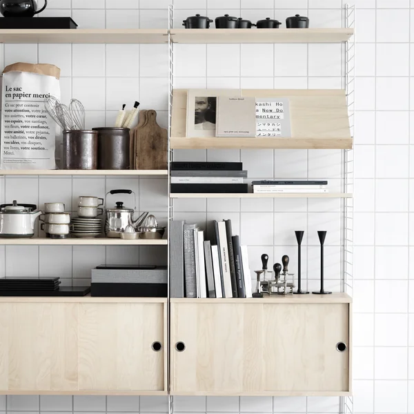 Magazin-Ablage von String