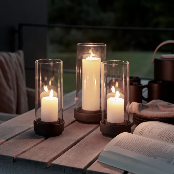 Hurricane Windlicht von Stelton