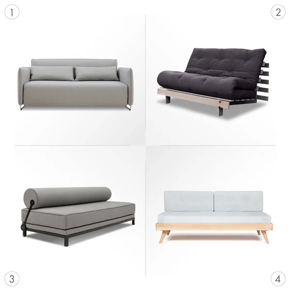 Sofa Grafik 3 - Schlafsofas