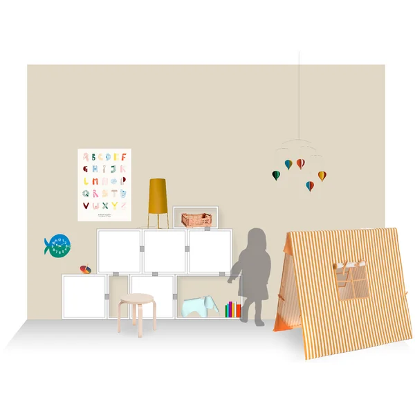 Wandgestaltung im Kinderzimmer